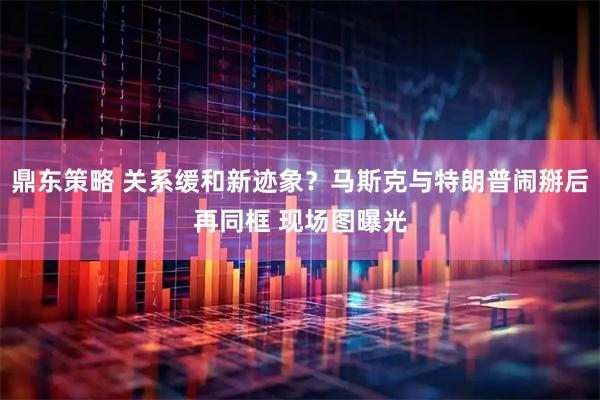 鼎东策略 关系缓和新迹象？马斯克与特朗普闹掰后再同框 现场图曝光